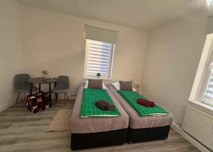 Lejlighed Apartment, Ferienwohnung- Bad-kueche- Parkplatz *