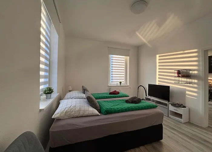 Lejlighed Apartment, Ferienwohnung- Bad-kueche- Parkplatz